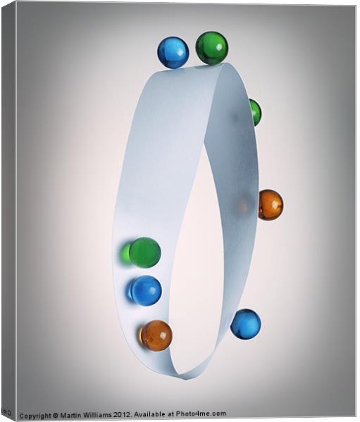 Möbius Strip Canvas Print by Martin Williams