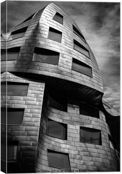Cleveland clinic, Vegas Canvas Print by Martin Williams