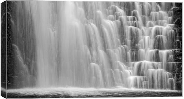 Falling Foss, North Yorkshire Canvas Print by Martin Williams