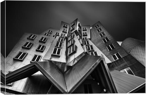 The Ray and Maria Stata Center, MIT Canvas Print by Martin Williams