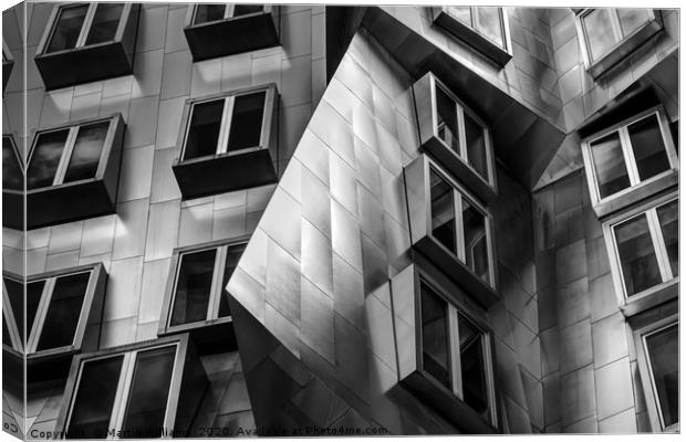 The Ray and Maria Strata Center, MIT, Boston Canvas Print by Martin Williams