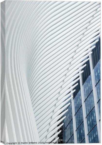 The Oculus, New York Canvas Print by Martin Williams