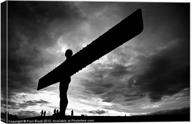 Angel of the North Canvas Print by Paul Black