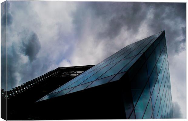 Building to the Sky Canvas Print by Paul Black