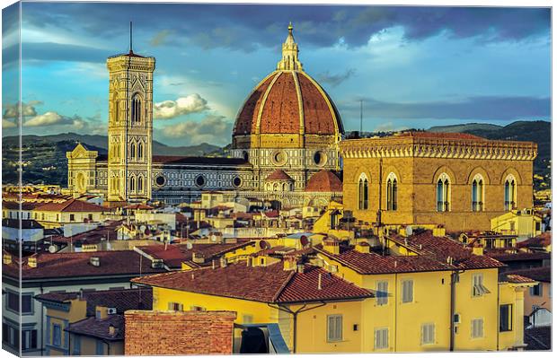 Florence Golden Hour Canvas Print by mhfore Photography