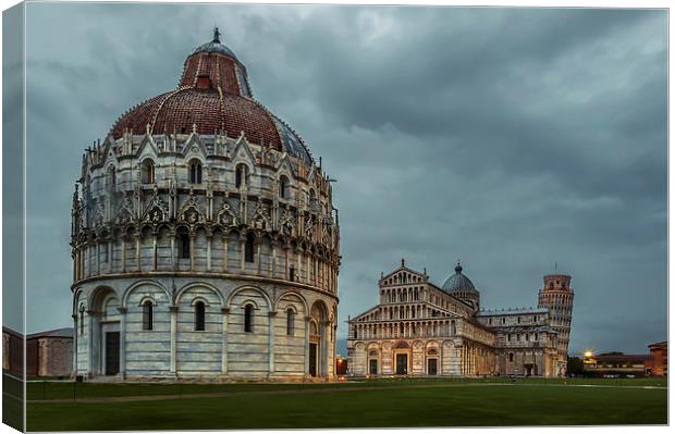 Baptistery of San Giovanni Canvas Print by mhfore Photography