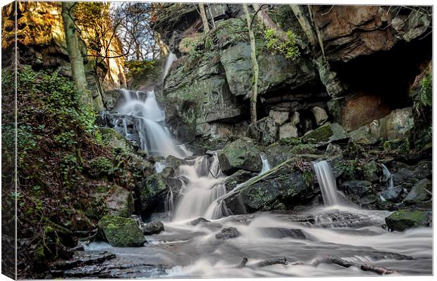 Lumsdale Falls Canvas Print by mhfore Photography