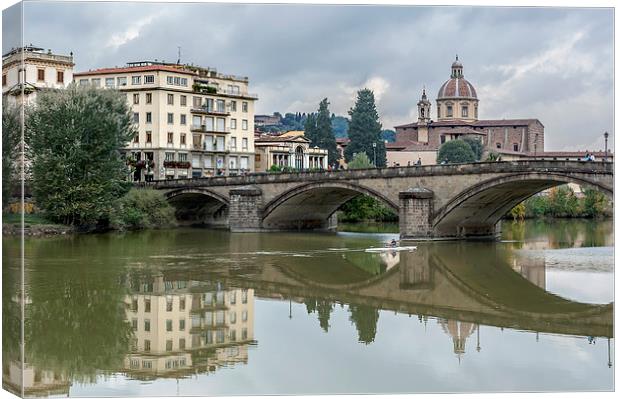 The Ponte Alla Carraia Canvas Print by mhfore Photography