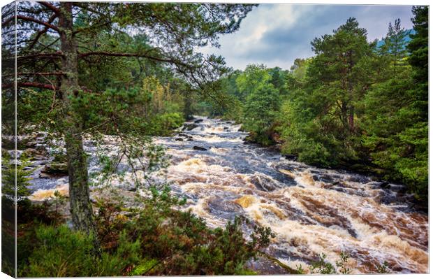 Glen Orchy, Scotland Canvas Print by Mark Llewellyn