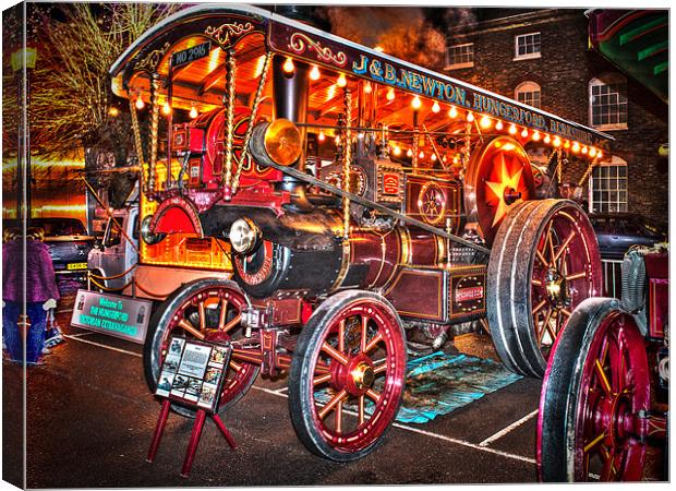 Hungerford Victorian Extravaganza Canvas Print by Mark Llewellyn