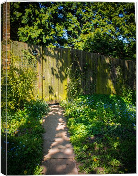 Number 7 Entrance Canvas Print by Mark Llewellyn