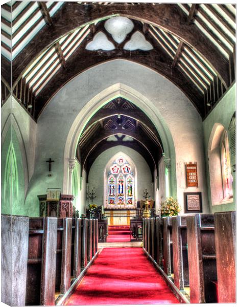 St Mary, Angle, Pembrokeshire, Wales, UK Canvas Print by Mark Llewellyn