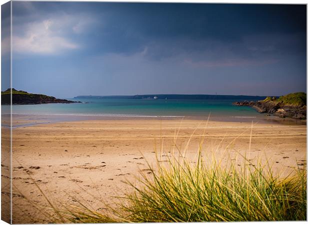 West Angle Bay, Pembrokeshire, Wales, UK Canvas Print by Mark Llewellyn