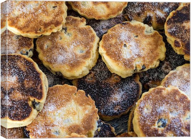 Welsh Cakes Canvas Print by Mark Llewellyn