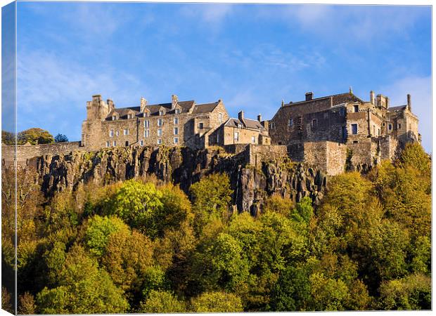 Stirling Castle, Scotland, UK Canvas Print by Mark Llewellyn