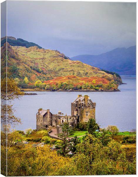 Eilean Donan Castle, Scotland, UK Canvas Print by Mark Llewellyn