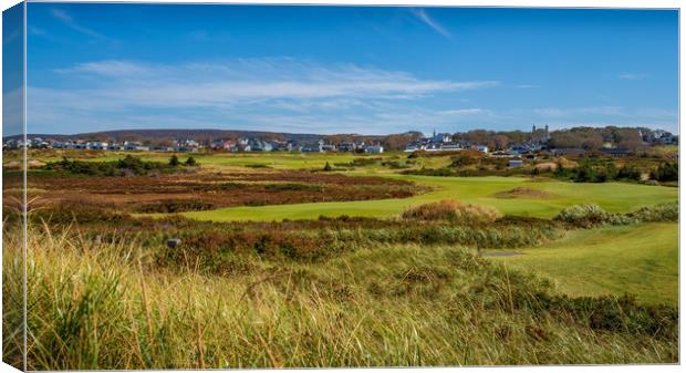 Inverness Golf Club, Cape Breton, Canada Canvas Print by Mark Llewellyn