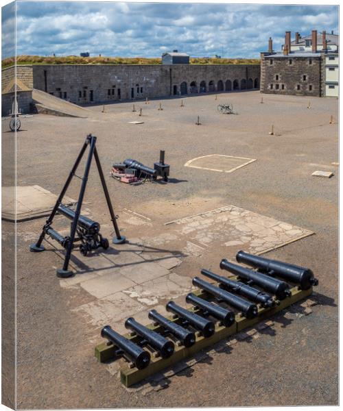 Parade Ground Canvas Print by Mark Llewellyn