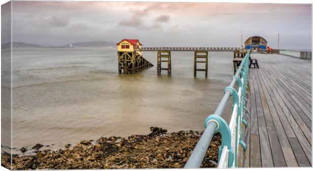 Mumbles Lifeboat Station, Swansea, Wales, UK Canvas Print by Mark Llewellyn