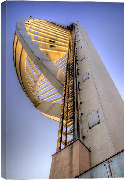 Spinnaker Tower Canvas Print by Simon West