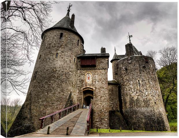 Castell Coch Canvas Print by Simon West
