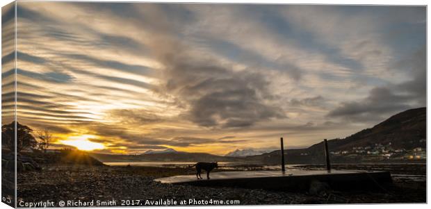 Spectacular Skye-scape Canvas Print by Richard Smith