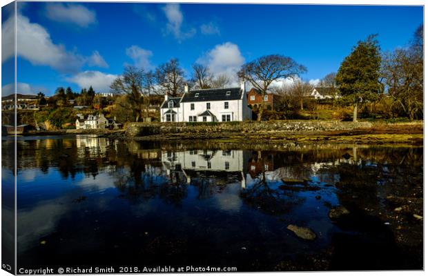 Scorrybreac House Canvas Print by Richard Smith