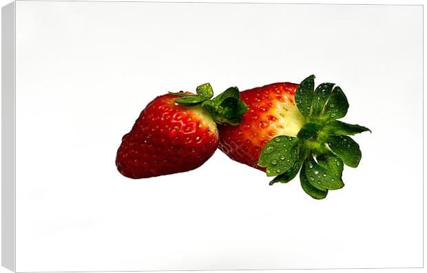 Strawberrys Canvas Print by Justyna studio