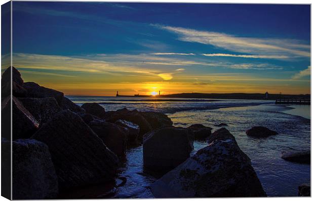 Aberdeen Morning Canvas Print by Vicky Mitchell