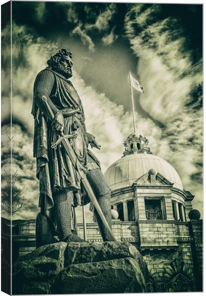 William Wallace Canvas Print by Vicky Mitchell