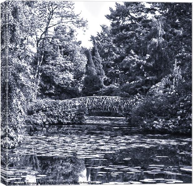 tatton pond 4 Canvas Print by Emma Ward