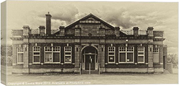Brodsworth Miners Welfare Institute 2 Canvas Print by Emma Ward