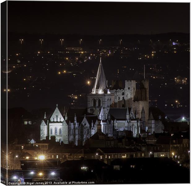 Isolated Cathedral Canvas Print by Nigel Jones