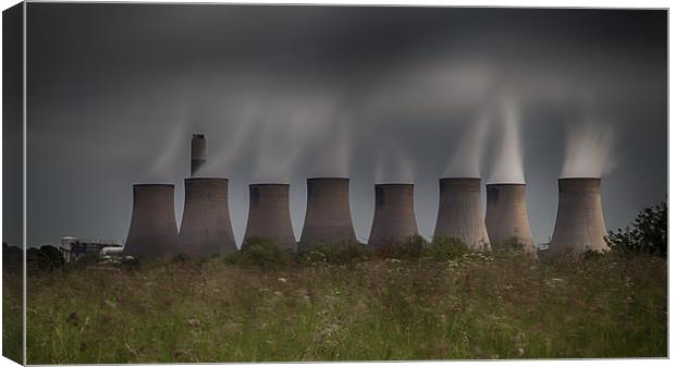 Power and Pollution Canvas Print by Nigel Jones