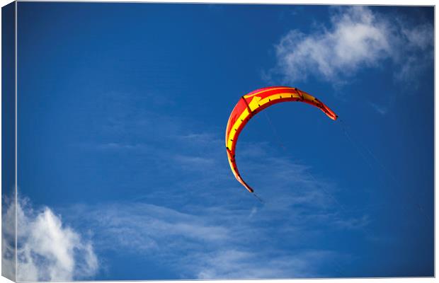 Lets Go Fly A Kite Canvas Print by Nigel Jones