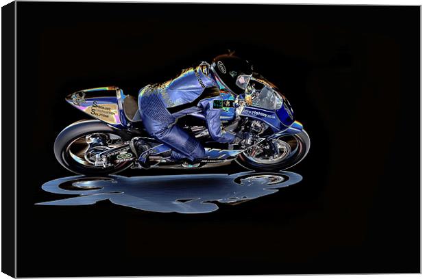 Night Rider Canvas Print by Nigel Jones