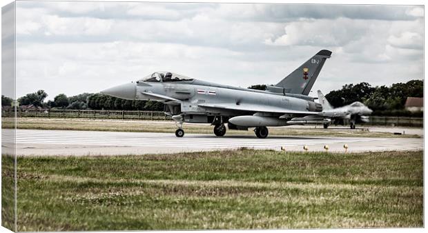  Typhoon of 41 Squadron Canvas Print by Nigel Jones