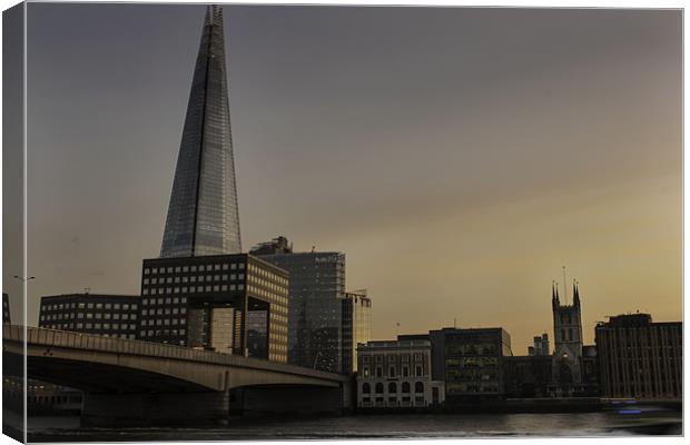The Shard Canvas Print by Stuart Gennery