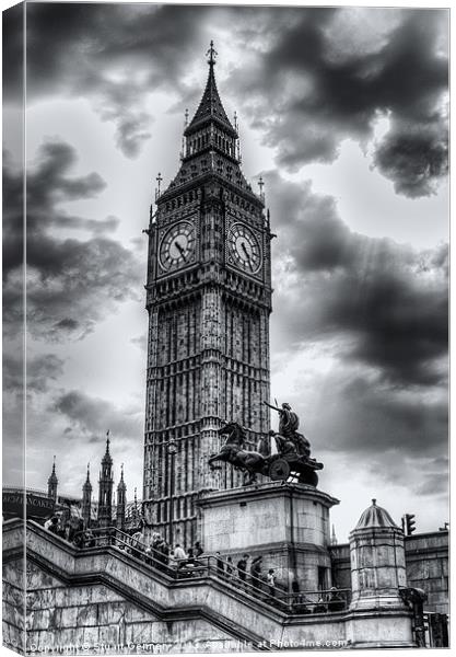 The Tower Canvas Print by Stuart Gennery