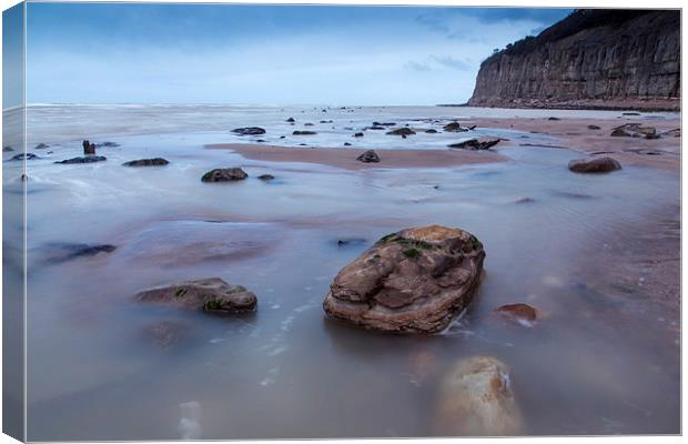 Tides In Canvas Print by Stuart Gennery