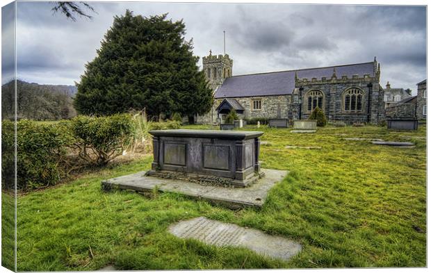 St Grwsts Church Canvas Print by Ian Mitchell