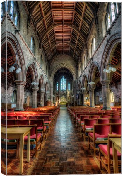 St Marys Without the Walls Canvas Print by Ian Mitchell