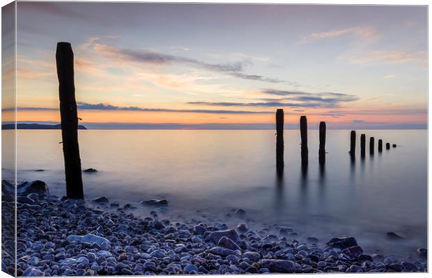  Ocean Sunrise  Canvas Print by Ian Mitchell