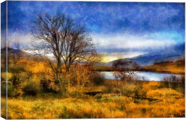 Fall Lake  Canvas Print by Ian Mitchell