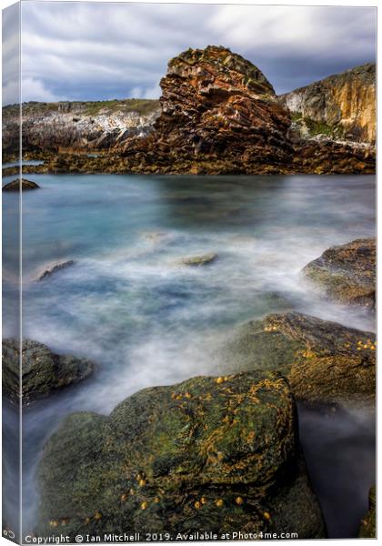 Gwenfaens Pillar Canvas Print by Ian Mitchell