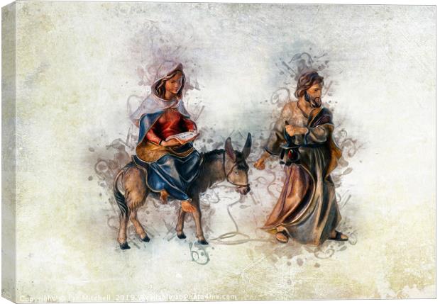 Bethlehem Voyage Canvas Print by Ian Mitchell
