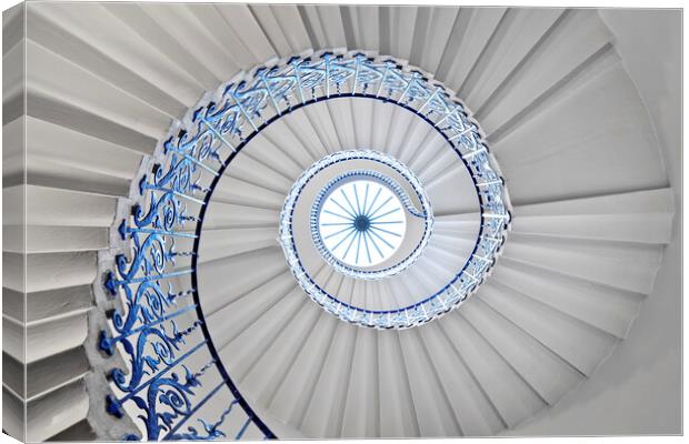 The Tulip Stairs Canvas Print by Matthew Train