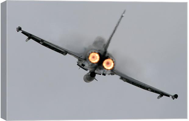 Afterburner typhoon Canvas Print by Rachel & Martin Pics