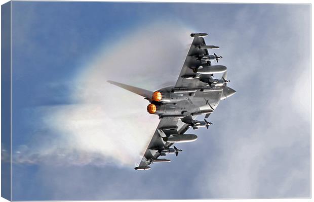 Typhoon in its own cloud Canvas Print by Rachel & Martin Pics