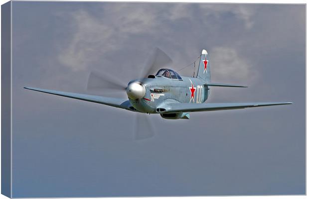 Yak 9 low pass Canvas Print by Rachel & Martin Pics